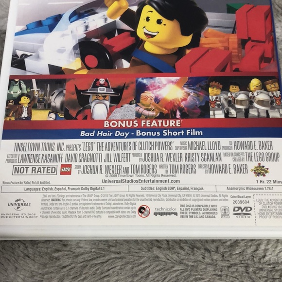 Lego The adventures of clutch powers DVD - Picture 4 of 4